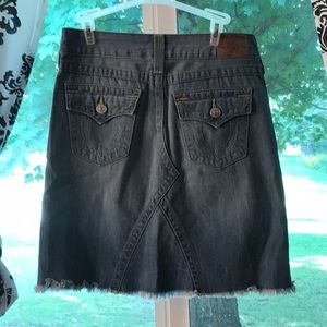 True Religion Jean Skirt